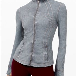 Lulu lemon define ice grey jacket